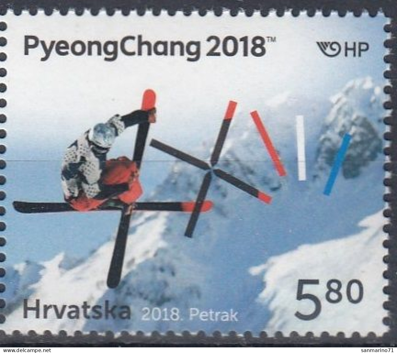 CROATIA 1302,unused - Invierno 2018 : Pieonchang