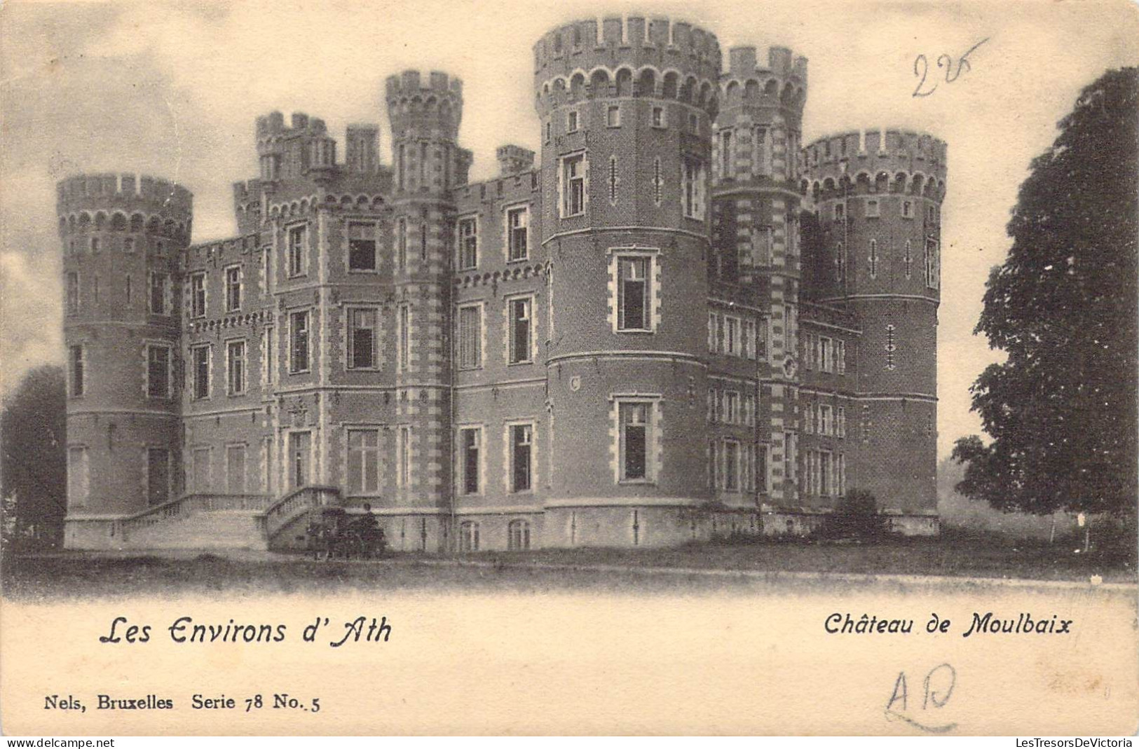 BELGIQUE - Ath - Les Environs D'Ath - Château De Moulbaix - Carte Postale Ancienne - Ath