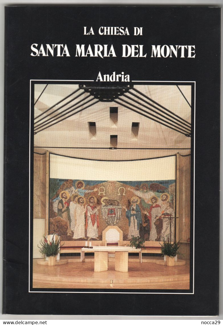 ANDRIA - 1985 - LA CHIESA DI SANTA MARIA DEL MONTE - PRESSO CASTEL DEL MONTE (STAMP275) - Tourisme, Voyages