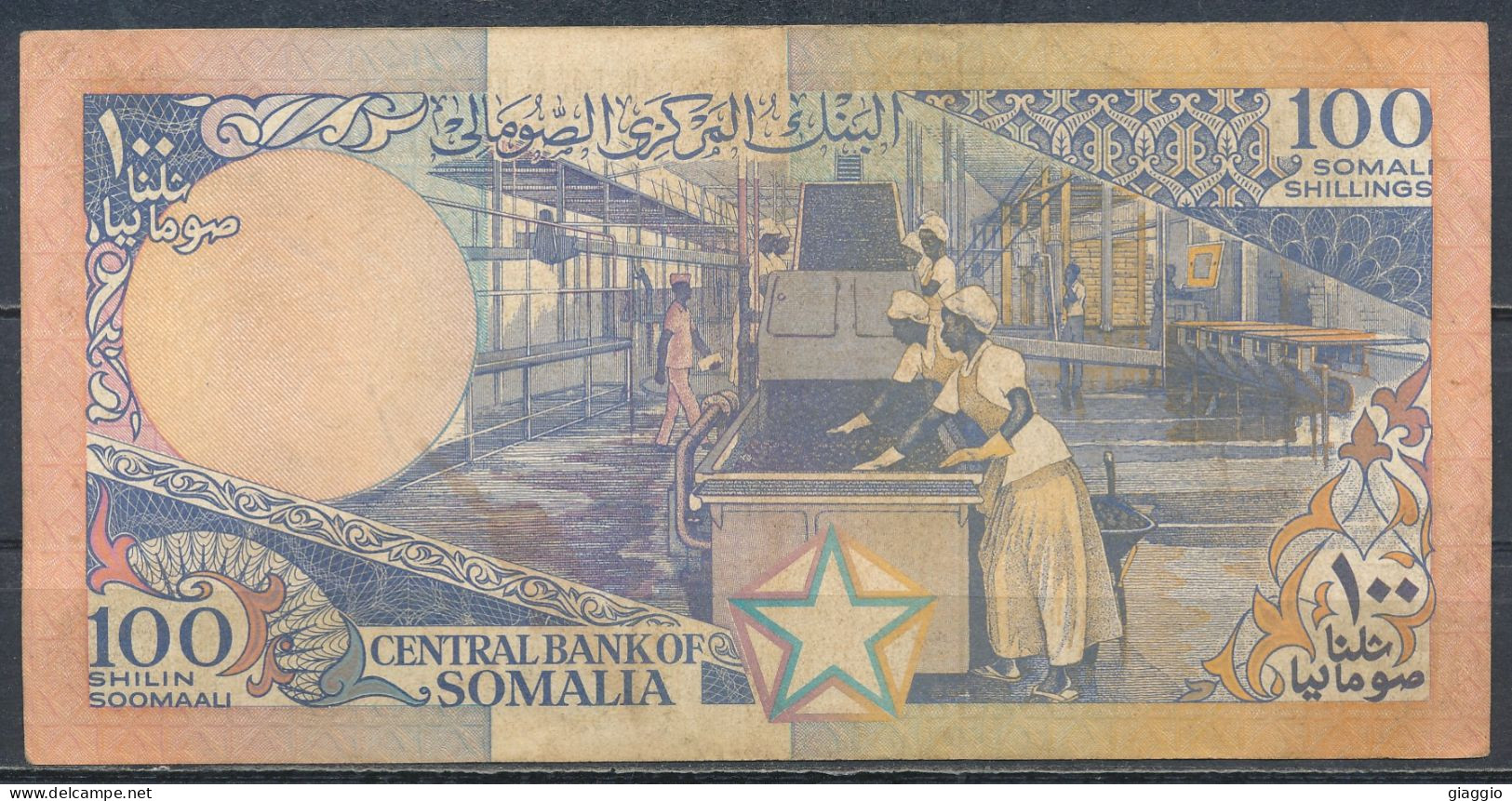 °°° SOMALIA 100 SOMALI SHILLINGS 1988 °°° - Somalie