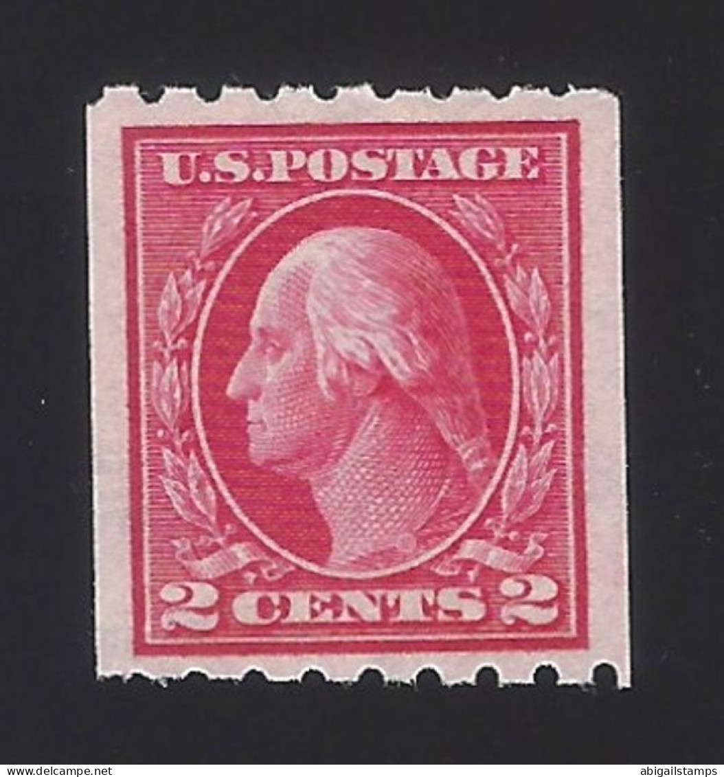 US #411 1912 Carmine Perf 8.5 Horz Wmk 190 MNH F-VF SCV $22.50 - Neufs