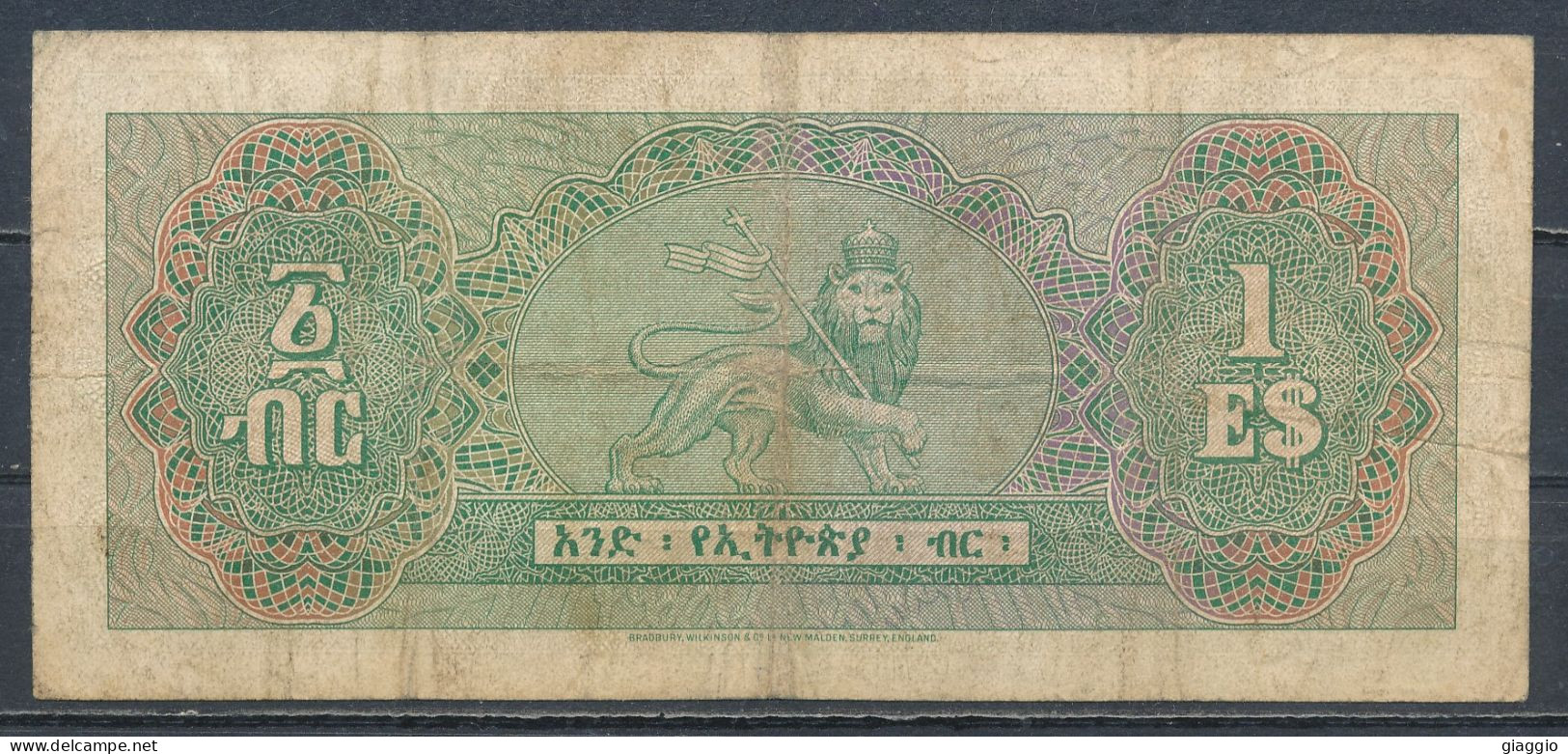 °°° ETHIOPIA 1 DOLLAR 1961 °°° - Ethiopia