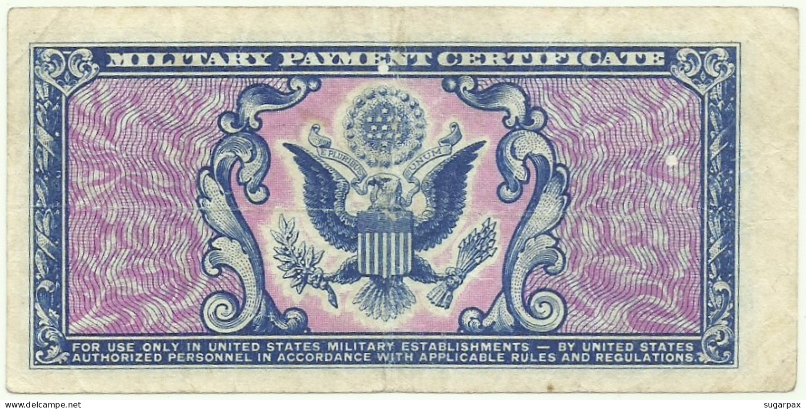 U. S. A. - 10 Cents - ND ( 1951 ) - Pick: M 23 - Series 481 - Military Payment Certificate - 1951-1954 - Series 481