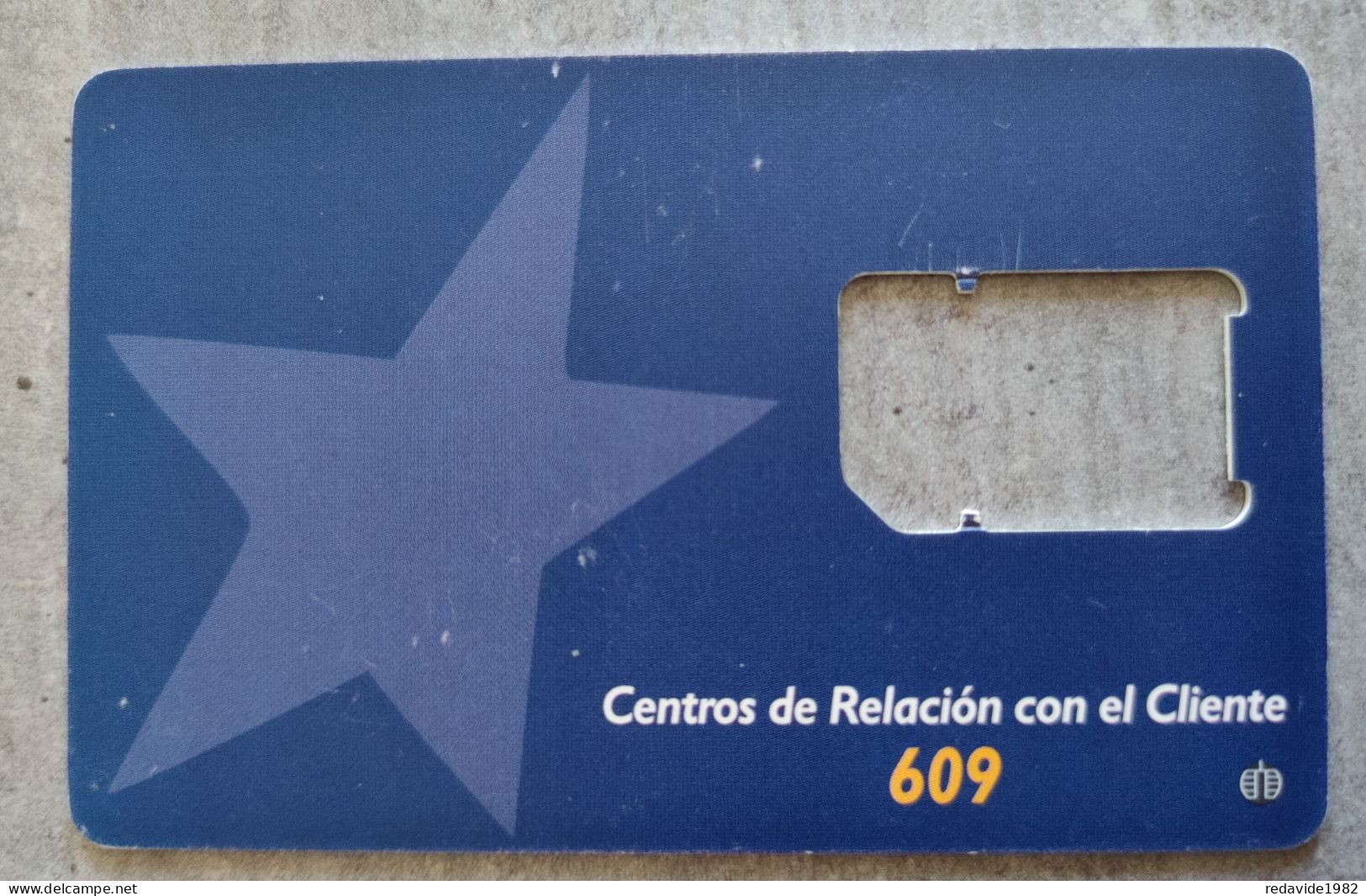 Spain - Movistar SIM Card (Only Frame) - Telefonica