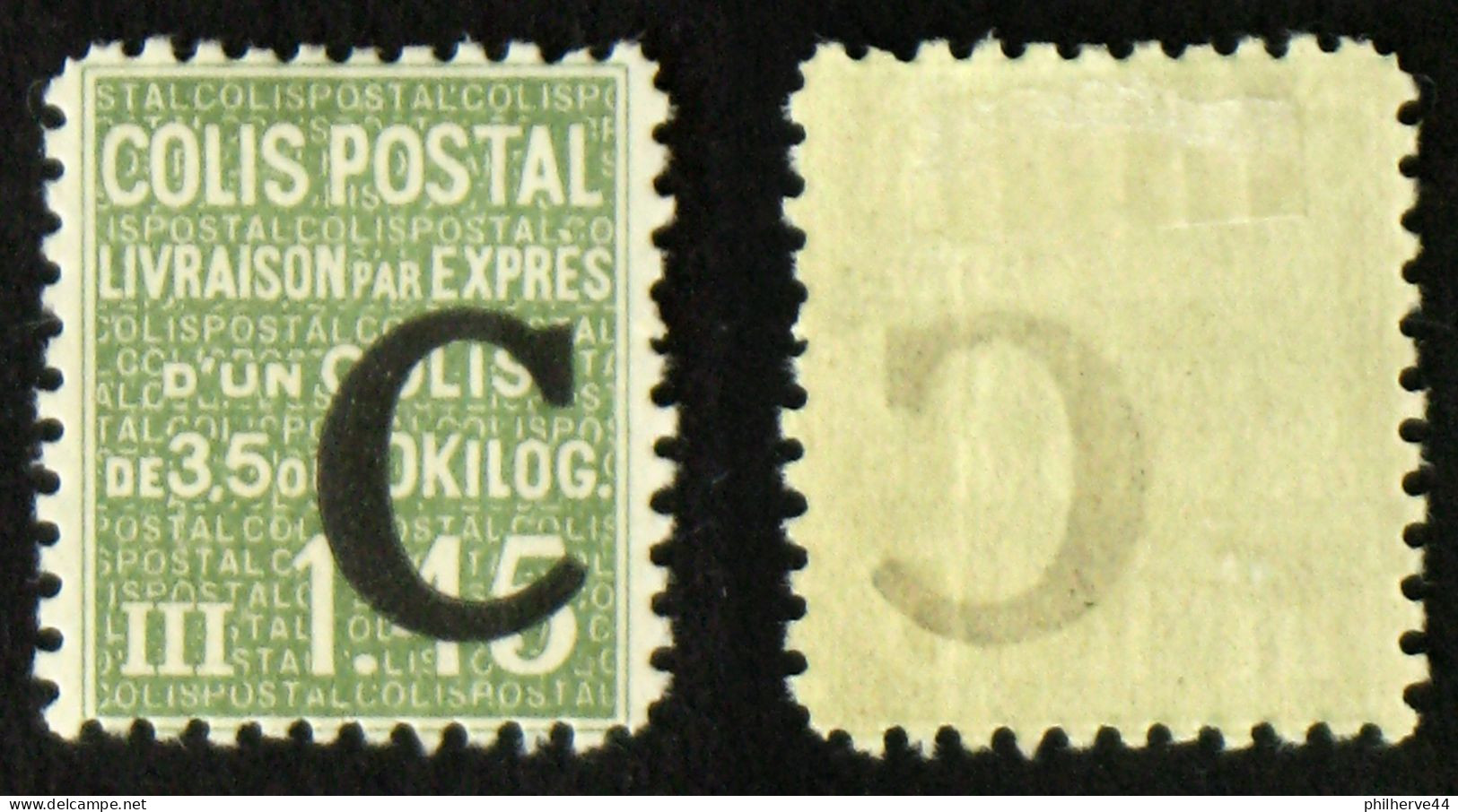 COLIS POSTAUX N° 113 Neuf N* Cote 20€ - Mint/Hinged