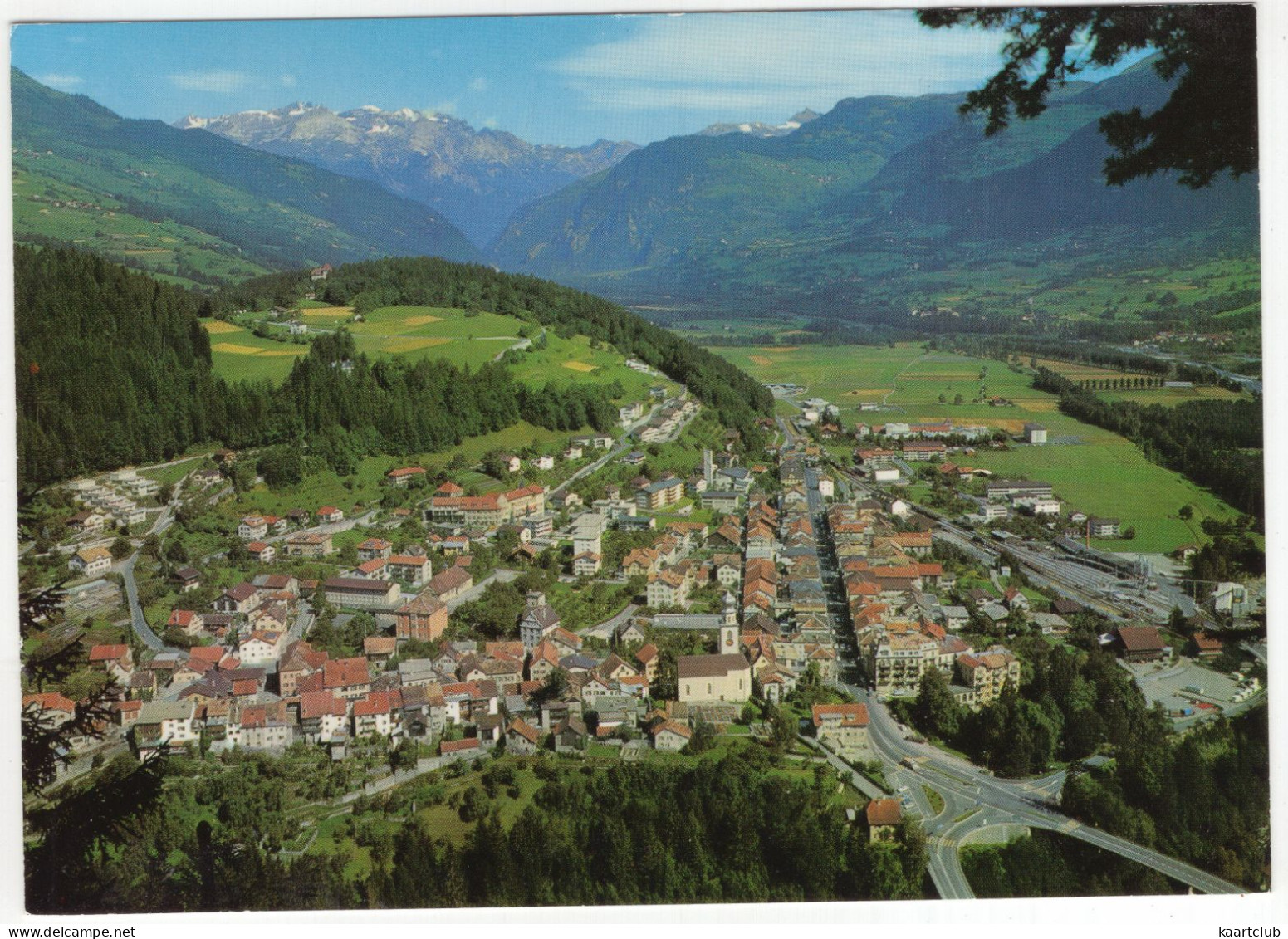 Thusis / Tusan GR Mit Ringelspitz - (Schweiz/Suisse) - Thusis