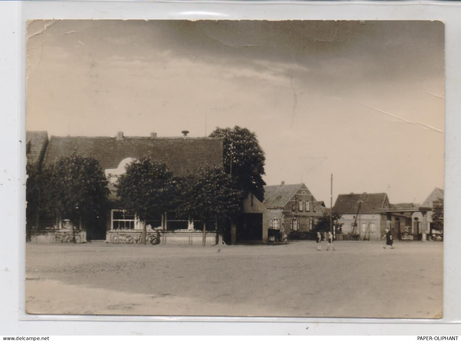 0-3570 GARDELEGEN - LETZLINGEN, Markt, 1959, Radio - Werbung - Gardelegen