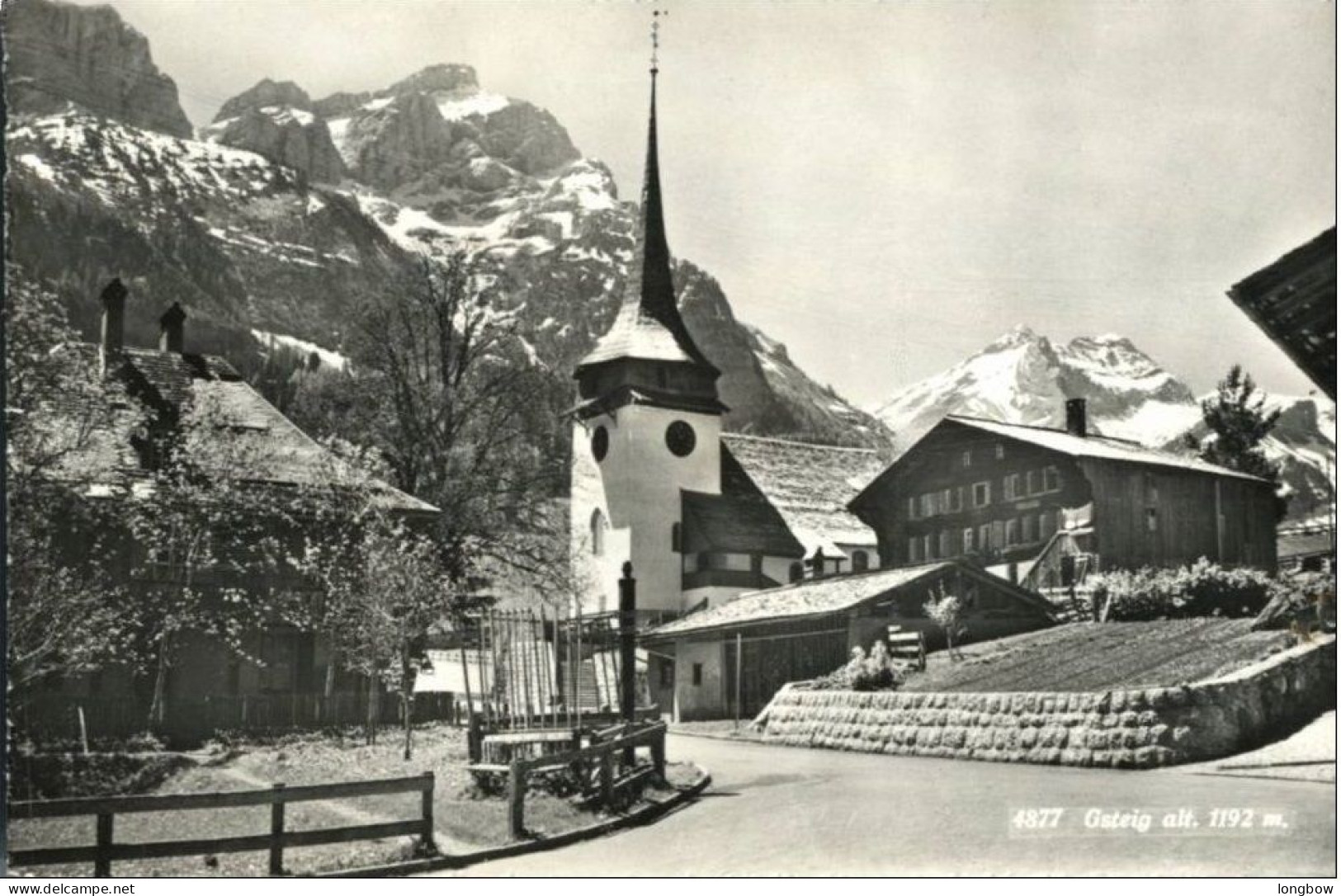 Gsteig Alt. 1192 M. - Gsteig Bei Gstaad