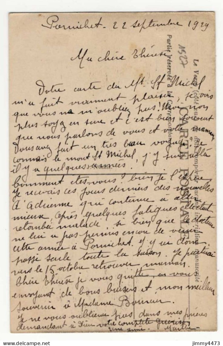 CPA - LA FORÊT-du-GAVRE (Loire-Inf.) - Joli Coin Au Poteau Des Renardières En 1929 - Edit. J. Nozais N°34 - Le Gavre