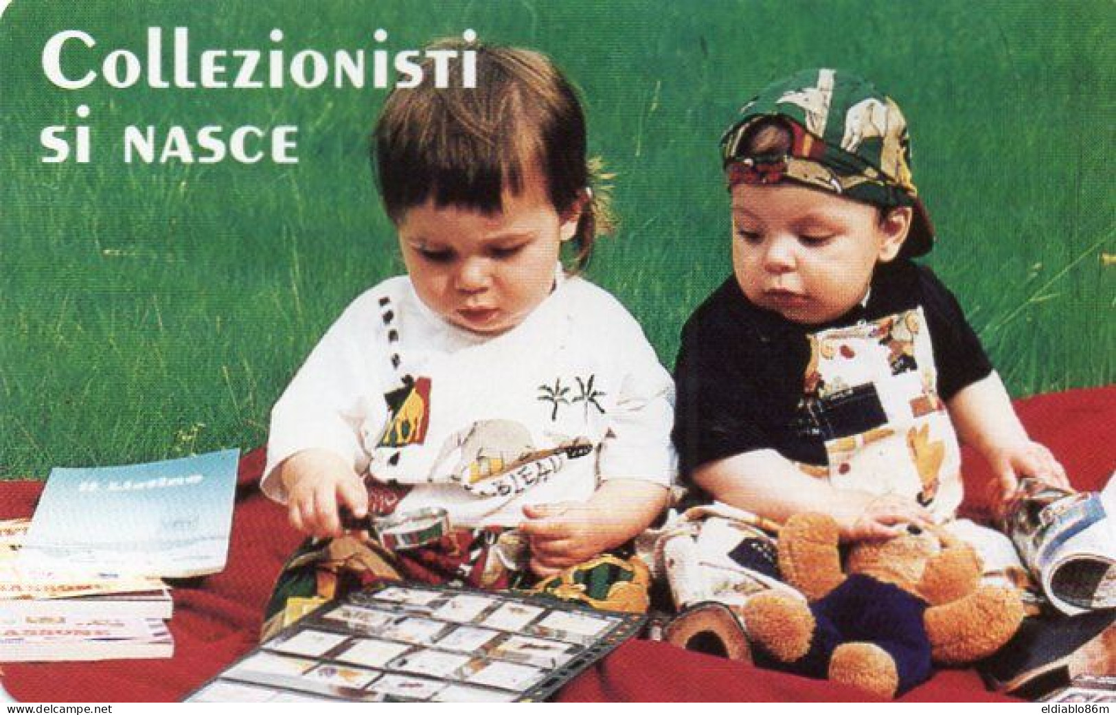 ITALY - MAGNETIC CARD - TELECOM - PRIVATE RESE PUBBLICHE - 340 - COLLEZIONISTI SI NASCE - CHILDREN - MINT - Privadas Reediciones