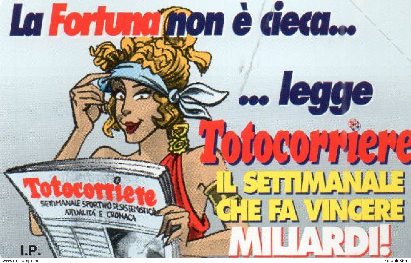 ITALY - MAGNETIC CARD - TELECOM - PRIVATE RESE PUBBLICHE - 341 - TOTOCORRIERE - CARTOON - MINT - Private New Editions