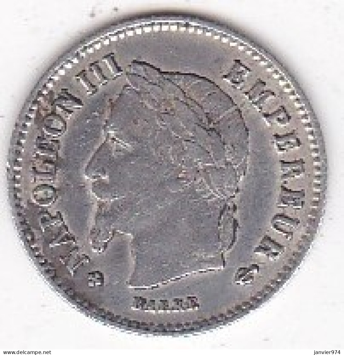 20 Centimes 1867 BB Strasbourg. Napoléon III, En Argent - 20 Centimes