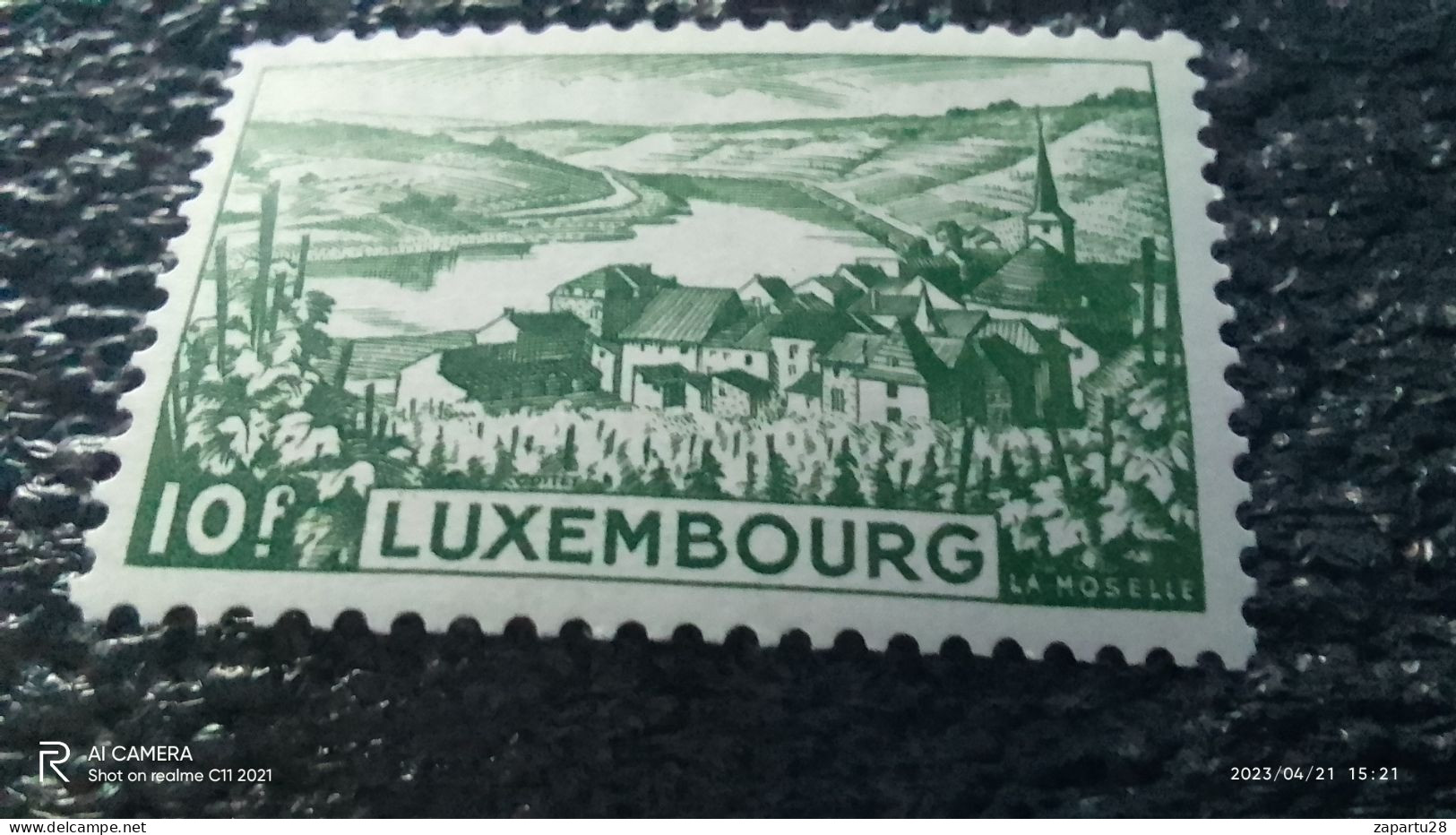 LÜKSEMBURG--1948           10FR         UNUSED - 1926-39 Charlotte De Profil à Droite