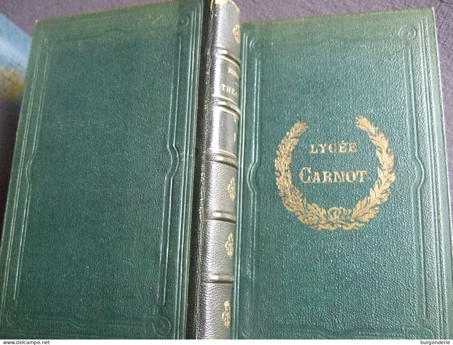 THEATRE D'EURIPIDE / EMILE PESSONNEAUX / LIVRE DE PRIX DU LYCEE CARNOT A PARIS / 1904 / 2 TOMES