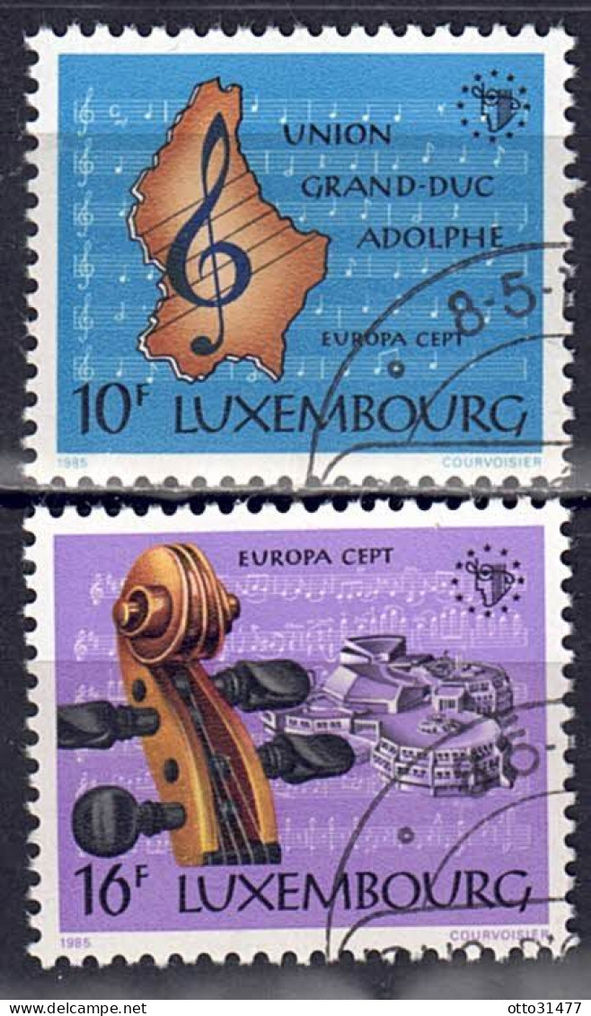 Luxemburg 1985 - EUROPA, Nr. 1125 - 1126, Gestempelt / Used - Used Stamps