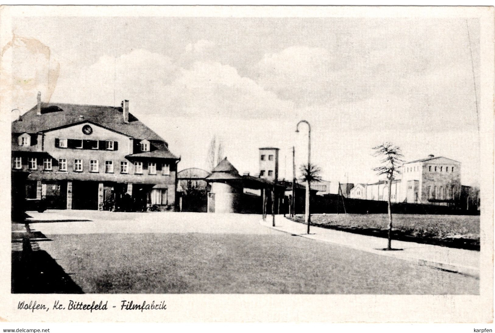 AK Wolfen Bitterfeld-Wolfen Theater Filmfabrik Haupteingang Rechts Ohne Mauer - Wolfen