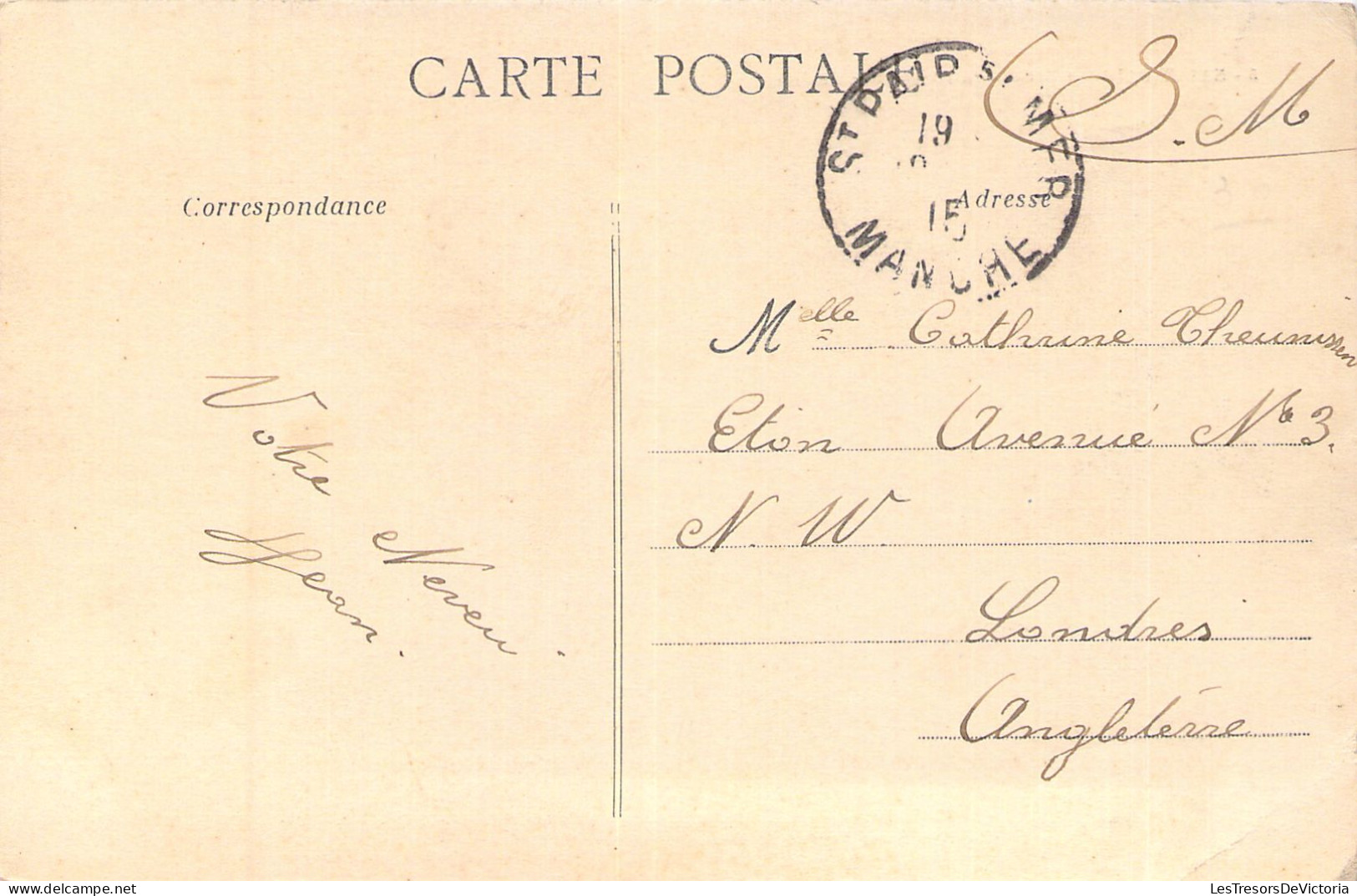 FRANCE - 50 - Saint Pair Sur Mer - La Plage Et Le Casino - Portique Balançoire - Carte Postale Ancienne - Saint Pair Sur Mer