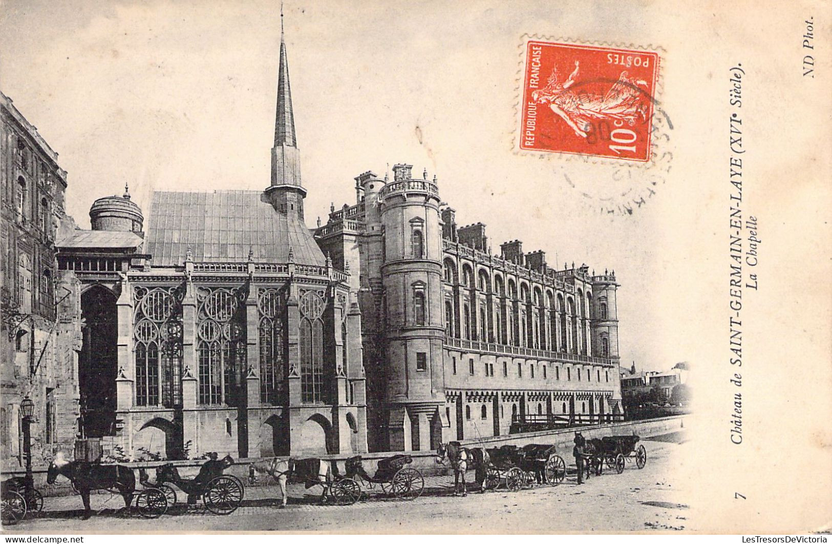 FRANCE - 78 - SAINT GERMAIN EN LAYE - La Chapelle - Carte Postale Ancienne - St. Germain En Laye (Schloß)