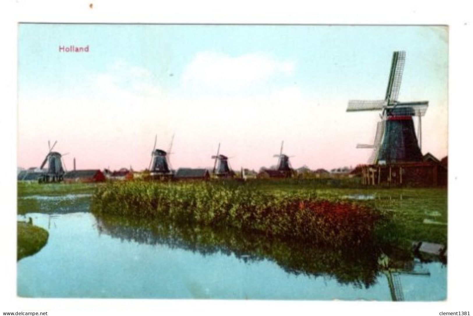 Pays Bas Nederland Holland Zaanstreek Windmill Moulin A Vent - Zaanstreek