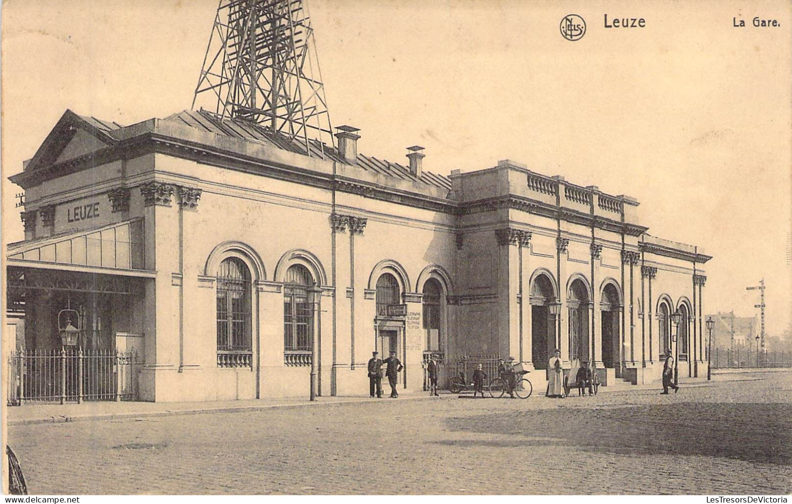 BELGIQUE - LEUZE - La Gare - Edition D'Ennetières - Carte Postale Ancienne - Leuze-en-Hainaut