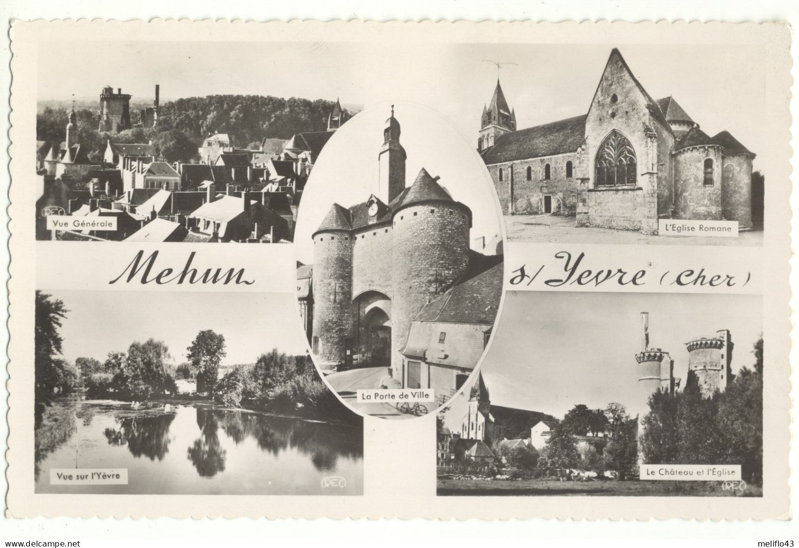 18/ CPSM -  Mehun Sur Yevre - Mehun-sur-Yèvre