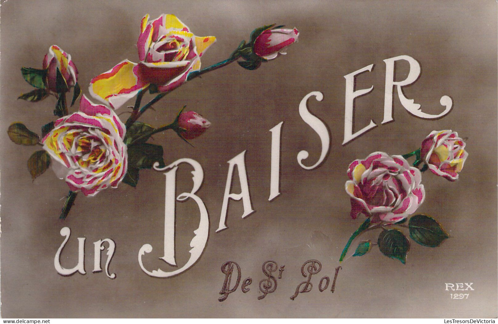 FRANCE - 59 - UN BAISER DE ST POL SUR MER - Carte Postale Ancienne - Saint Pol Sur Mer