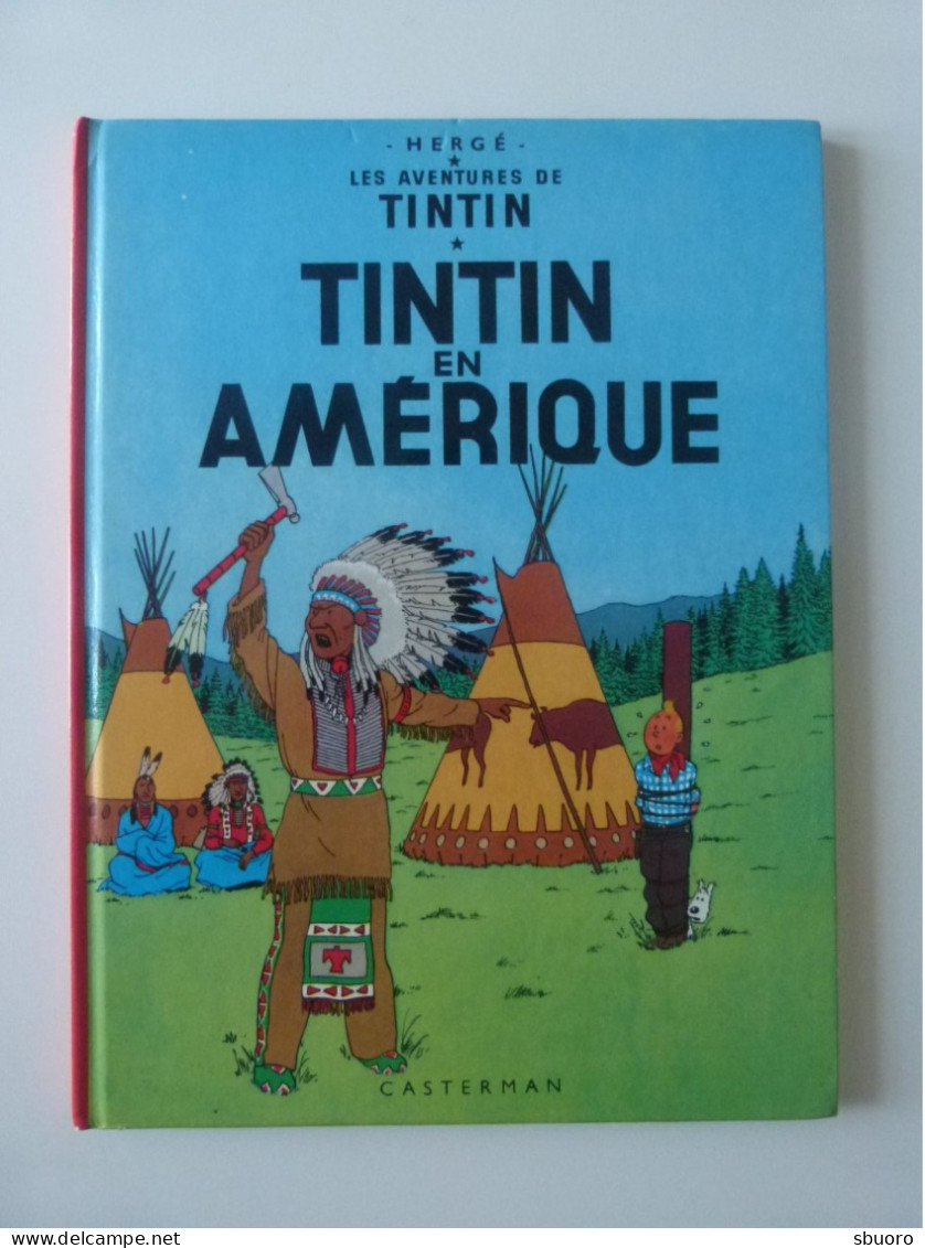 Les Aventures De Tintin : Tintin En Amérique. Casterman. Dernière Vignette Planche 47 : Nurse Blanche Avec Bébé Blanc - Hergé