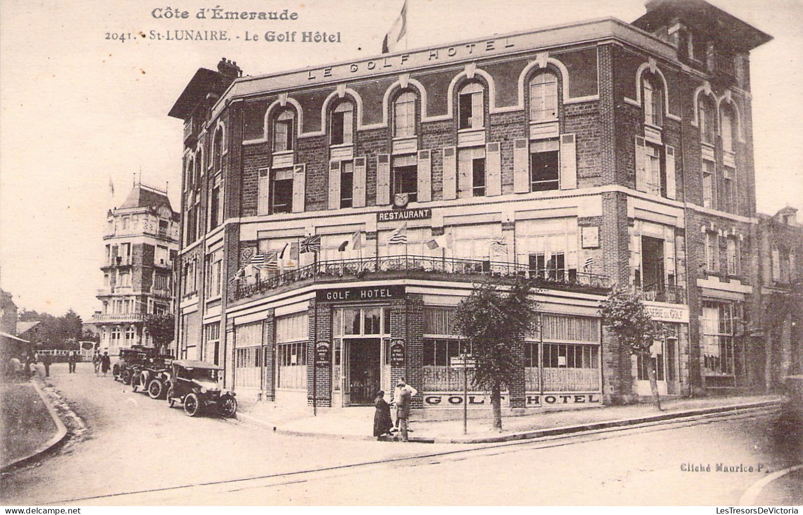 FRANCE - 35 - SAINT LUNAIRE - Le Golf Hôtel  - Carte Postale Ancienne - Saint-Lunaire