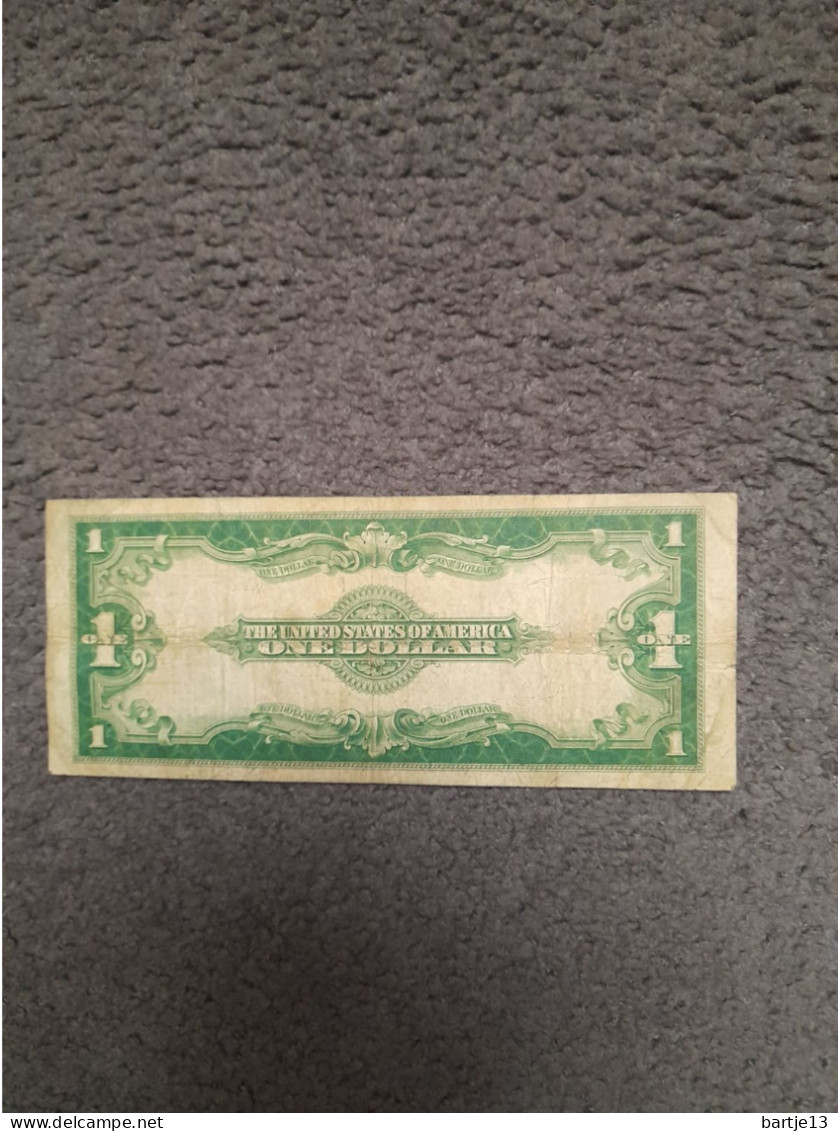 AMERIKA 1 SILVER DOLLAR 1923 - Silver Certificates - Títulos Plata (1878-1923)