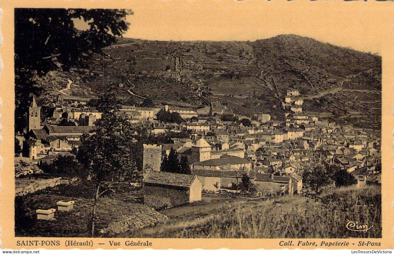 FRANCE - 34 - SAINT PONS - Vue Générale - Carte Postale Ancienne - Saint-Pons-de-Mauchiens