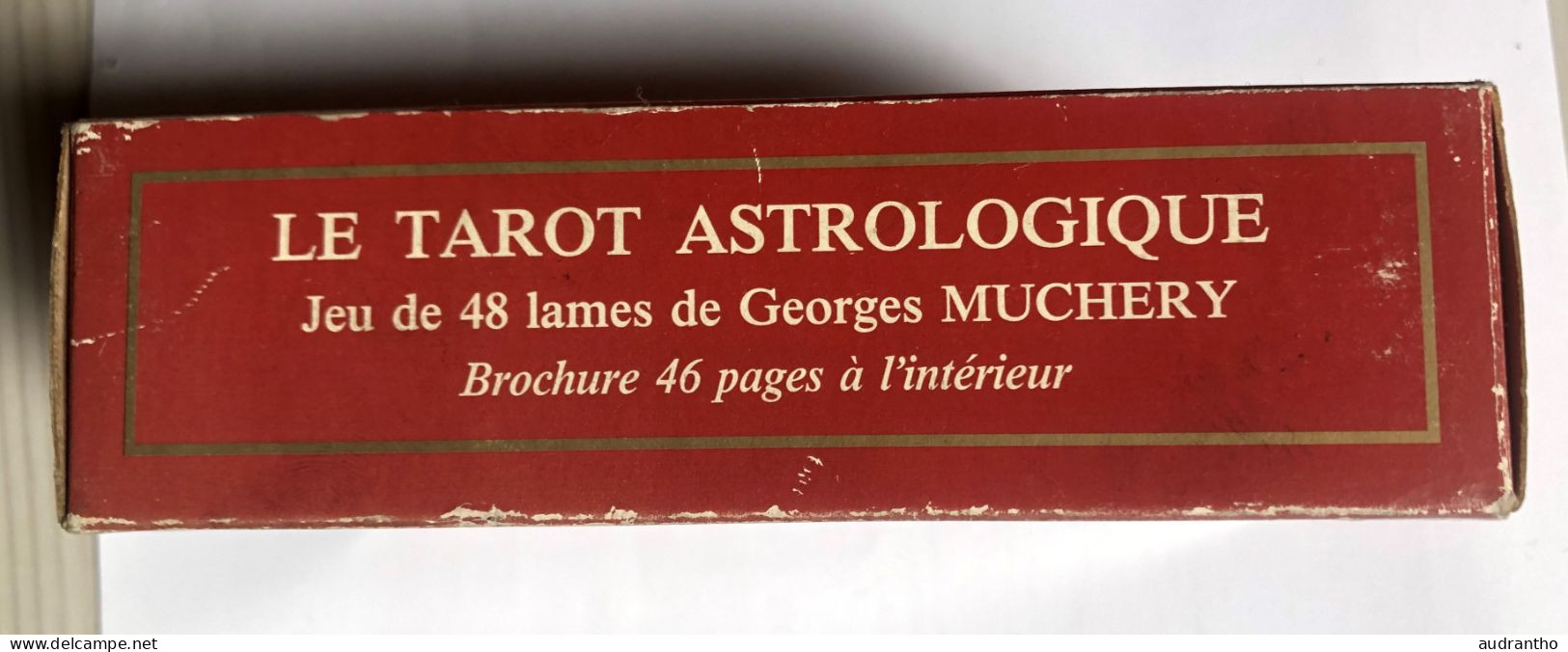 très beau jeu de Tarot divinatoire Voyance - Tarot astrologique de Georges Muchery 1987 - éditions du Chariot