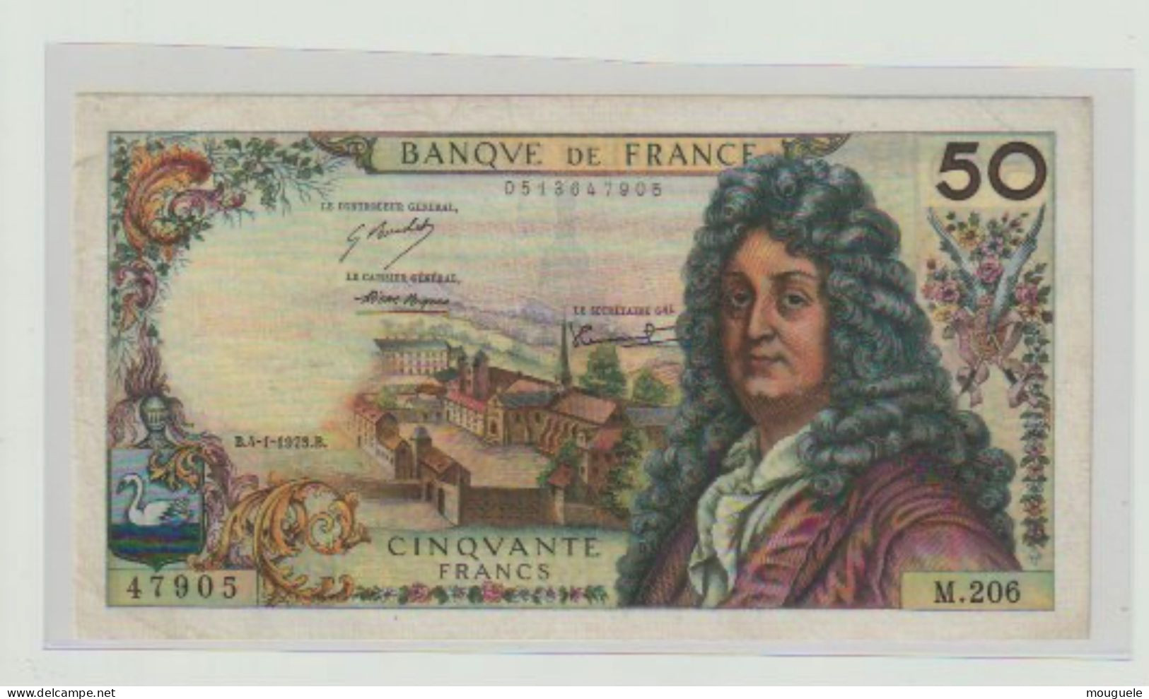 Superbe Billet  De 50 Francs Racine Du 4-1-1973 - 100 NF 1959-1964 ''Bonaparte''