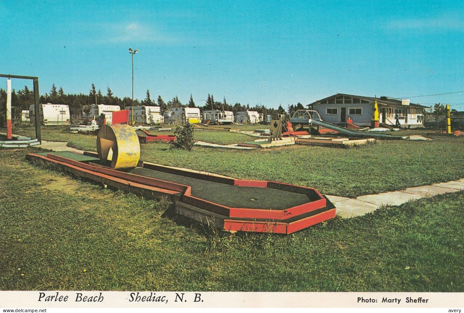 Parlee Beach, Shediac, New Brunswick  Mini Golf And Trailer Camp Near Shediac, N. B. - Altri & Non Classificati