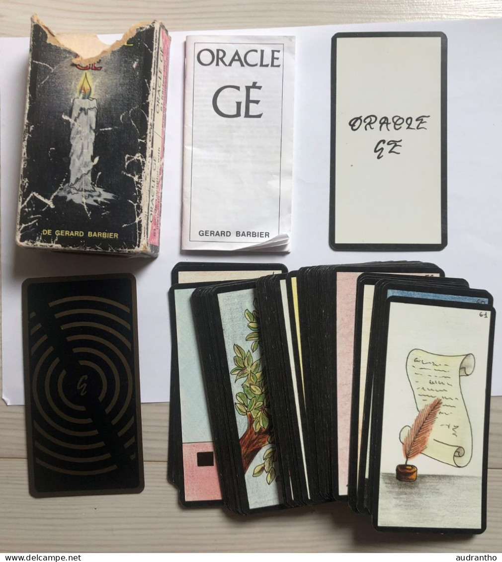 Rare Très Beau Jeu De Tarot Divinatoire Voyance - Oracle Gé De Gérard Barbier - France Cartes 1991 - Tarocchi