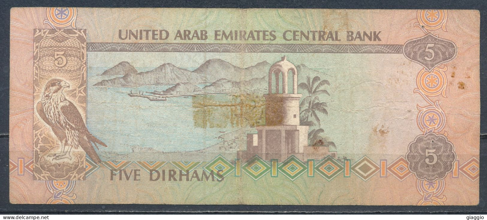 °°° UAE 5 DIRHAMS °°° - Emiratos Arabes Unidos