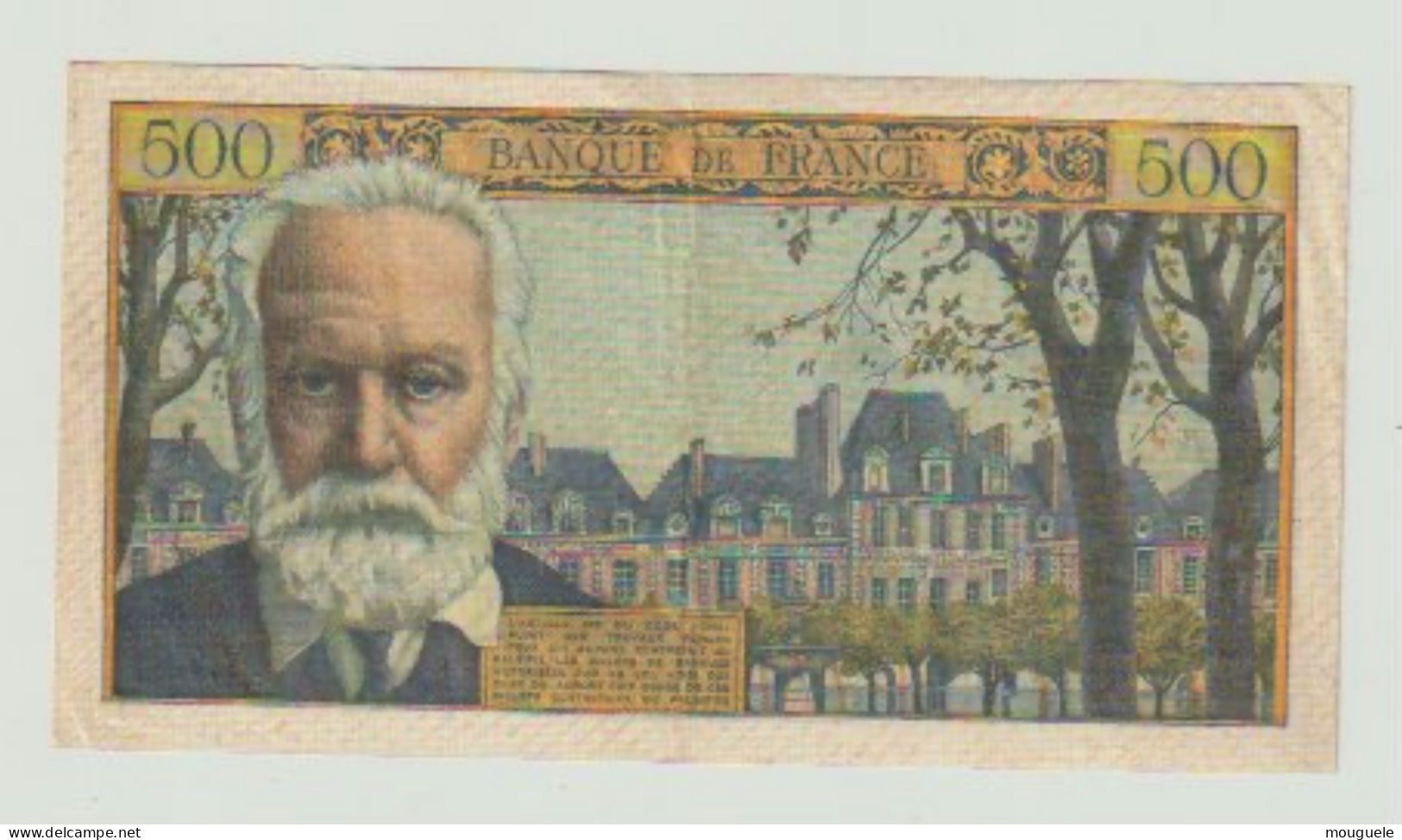 Magnifique Billet De 500 Francs Victor Hugo Du 7-1-1954 - 100 NF 1959-1964 ''Bonaparte''