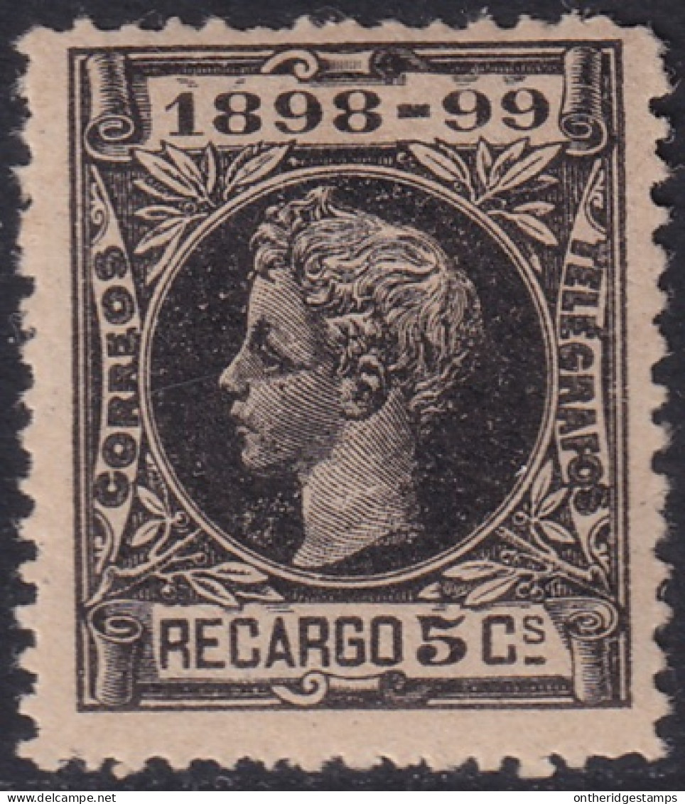 Spain 1898 Sc MR27 España Ed 240 War Tax MNH** - Kriegssteuermarken