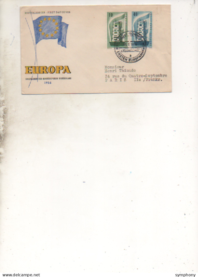 Allemagne - EUROPA - Briefmarken Der Bundesrepublik Deutschland - 1956 - - 1956