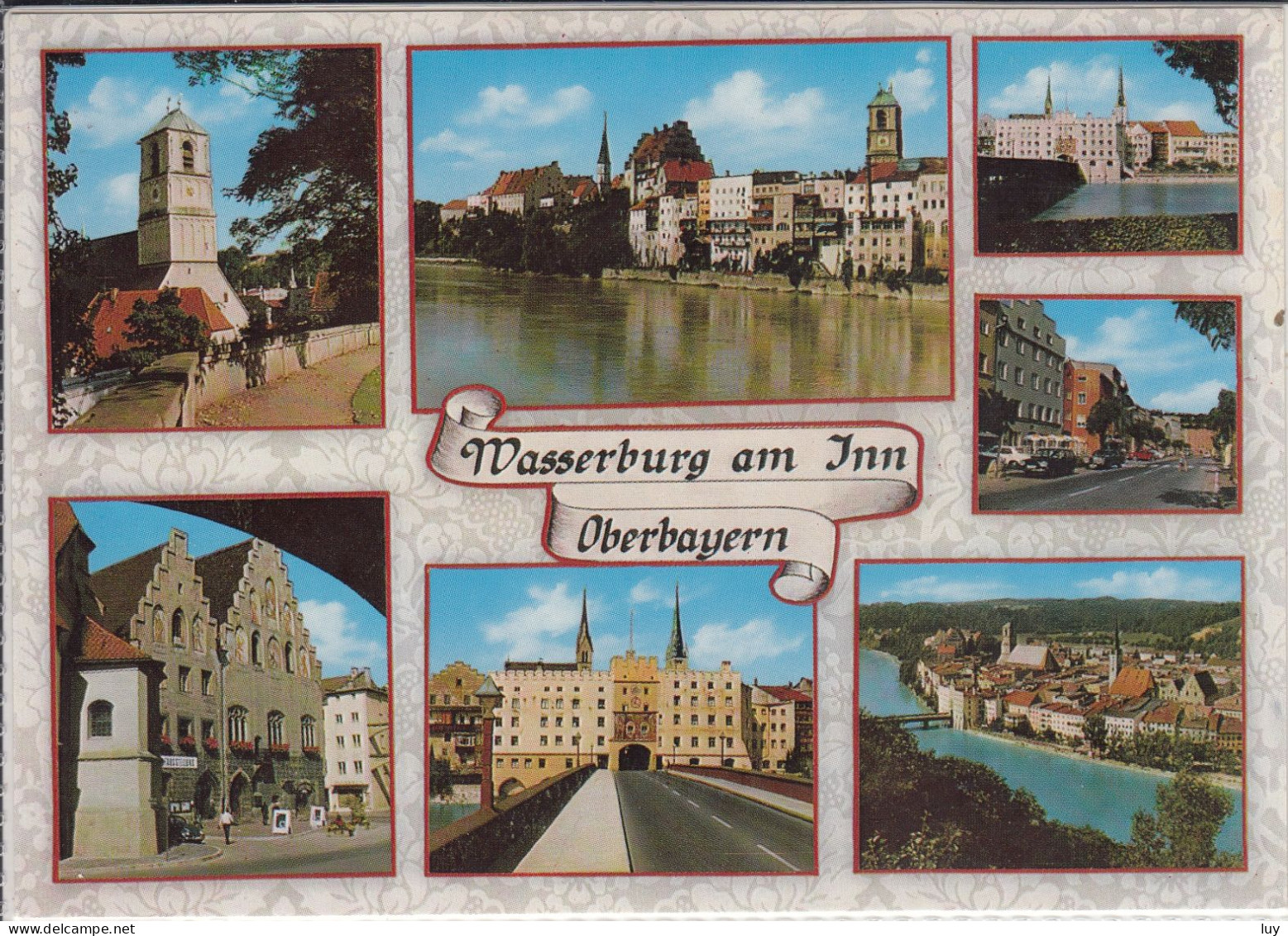 WASSERBURG Am Inn - Oberbayern, Mehrbildkarte - Wasserburg (Inn)