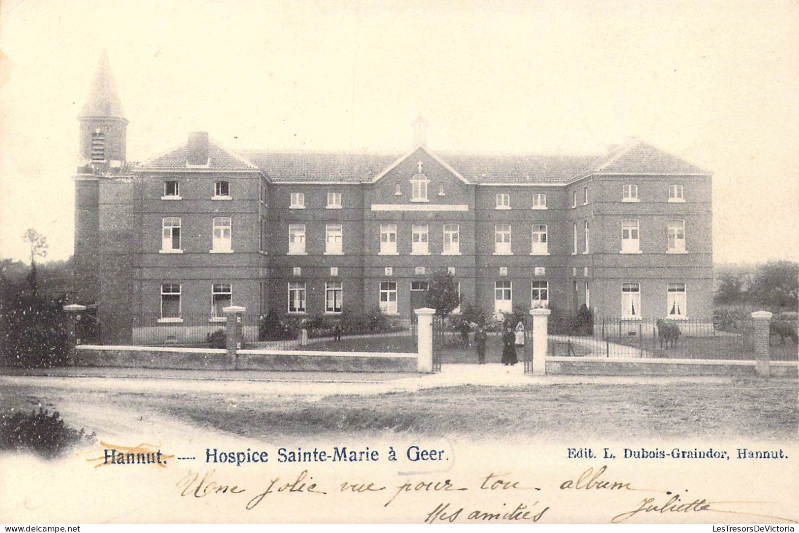 BELGIQUE - Hannut - Hospice Sainte-Marie à Geer - Carte Postale Ancienne - Hannuit