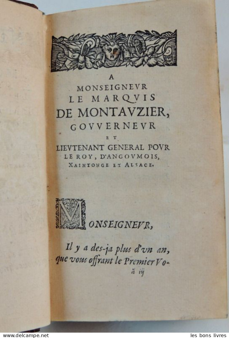 1657. Les Entretiens De Fev Monsieur De Balzac ( Rare) - Before 18th Century