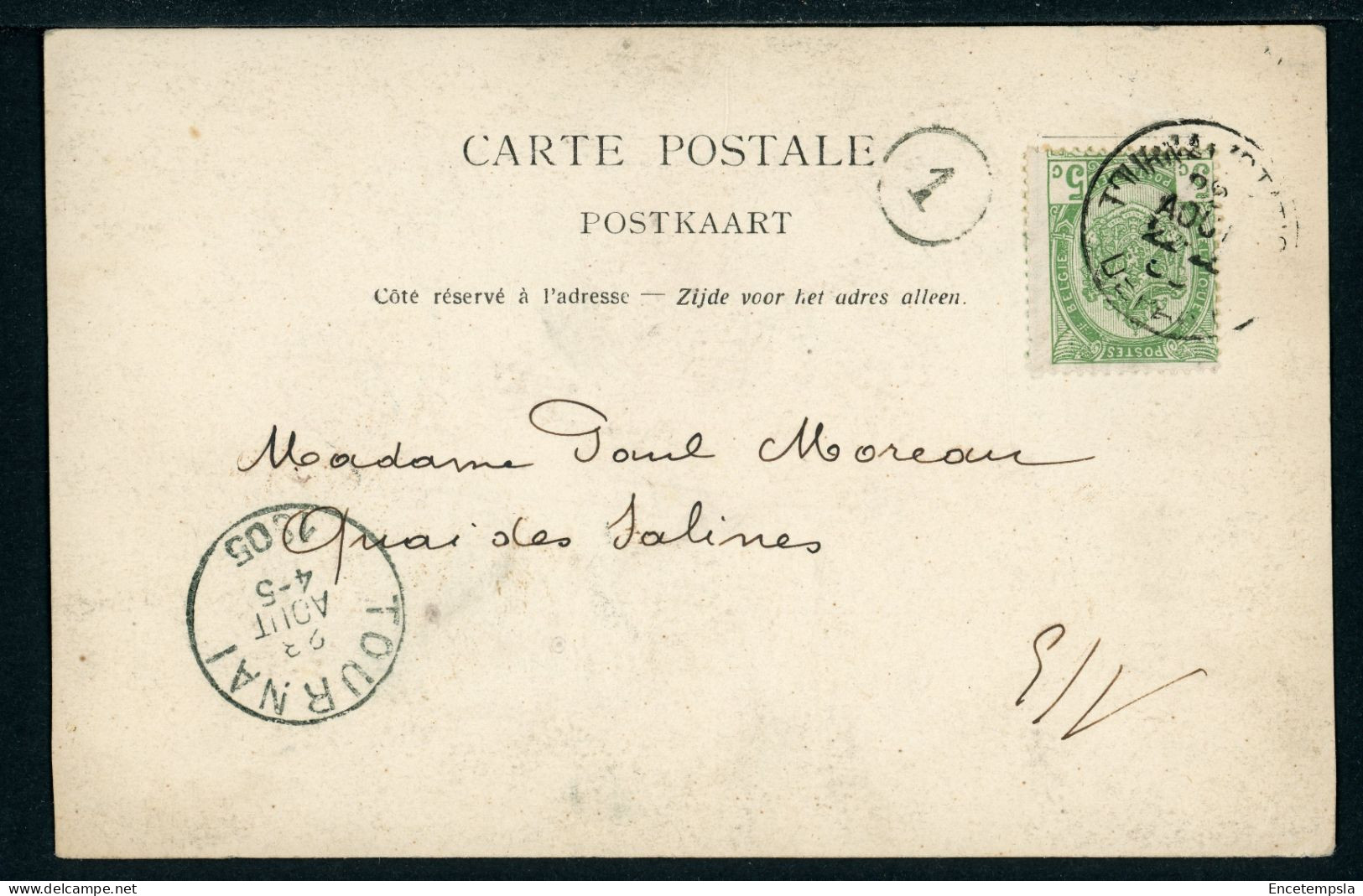 CPA - Carte Postale Photo - Belgique - Tournai - Portrait D'un Enfant - 1905 (CP22687OK) - Doornik