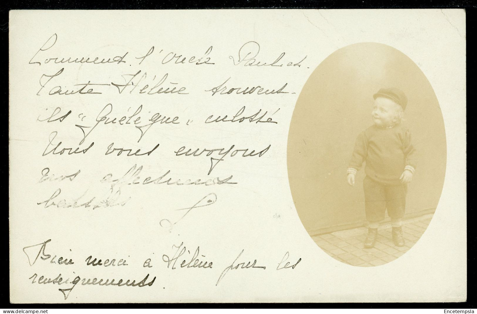 CPA - Carte Postale Photo - Belgique - Tournai - Portrait D'un Jeune Enfant - 1905 (CP22688) - Doornik
