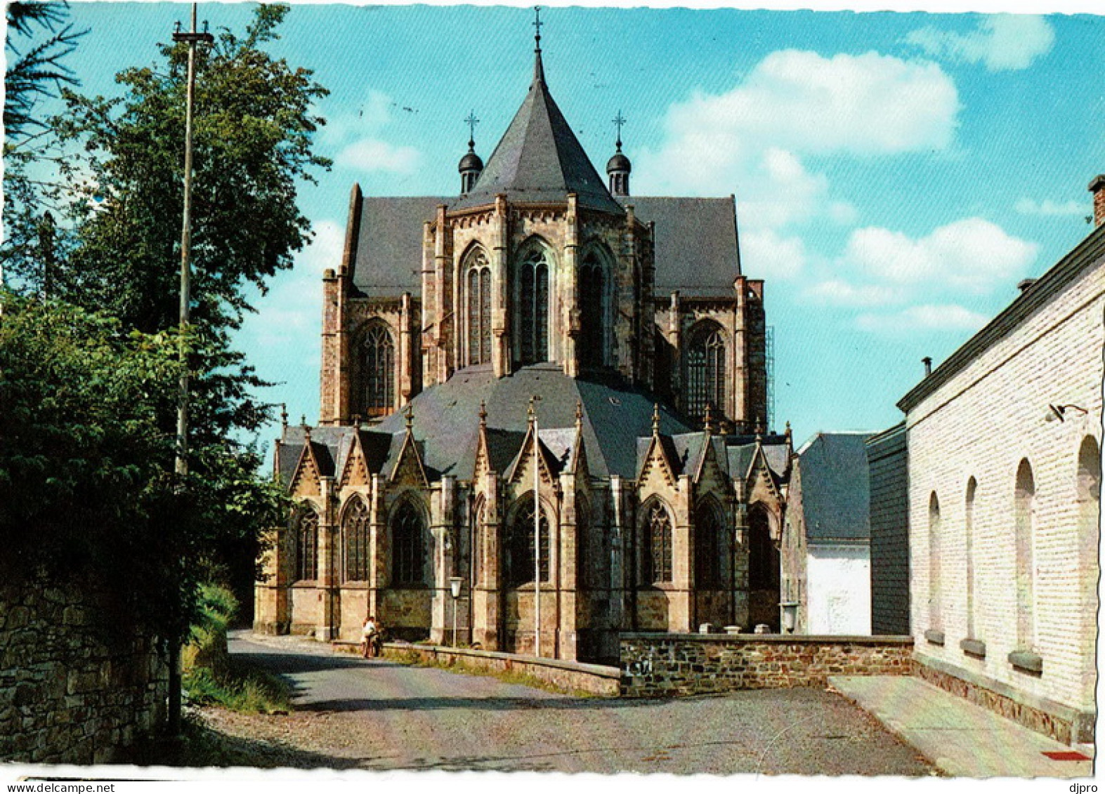 Saint Hubert  La Basilique Vue Arriere - Saint-Hubert