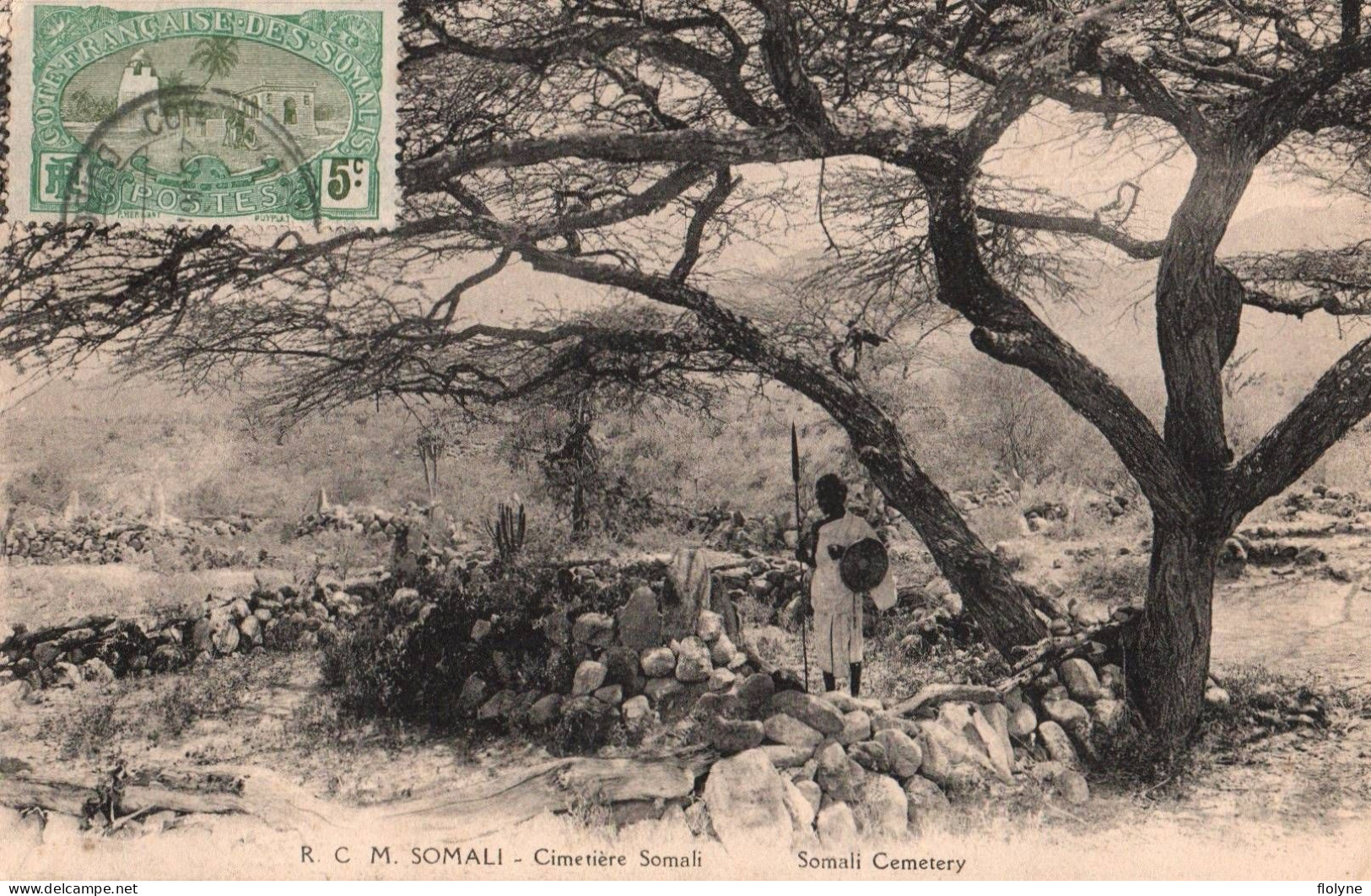 Somalie - Cimetière Somali - Guerrier Africain - Somalis Cimetery - Somalia