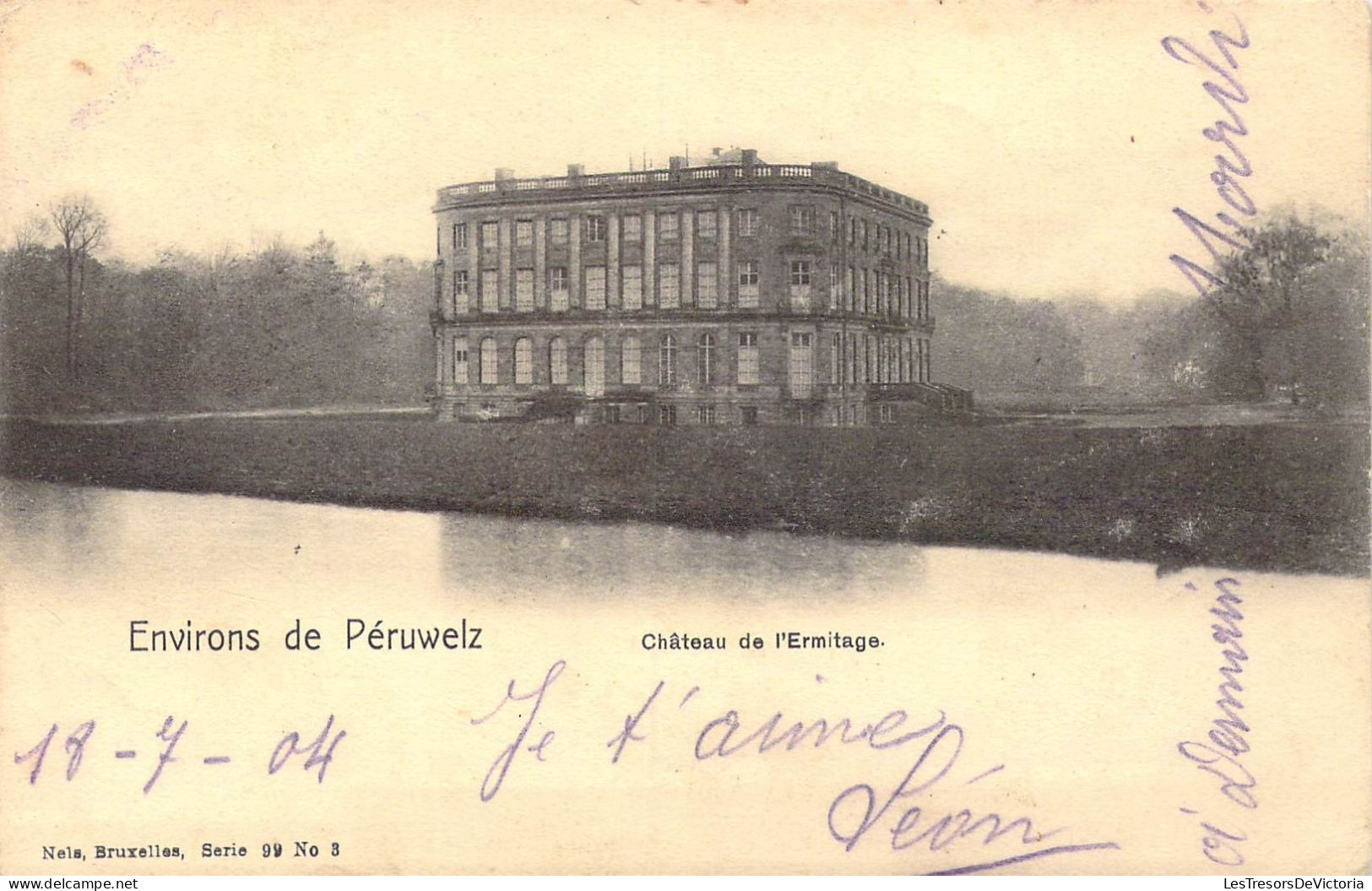 BELGIQUE - Environs De Péruwelz - Château De L'Ermitage - Carte Postale Ancienne - Peruwelz
