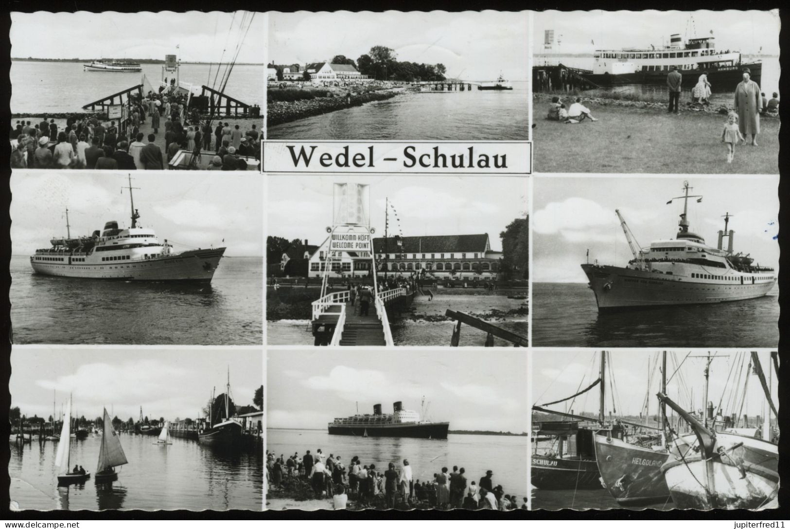 (B3579) AK Wedel-Schulau 1965 - Wedel