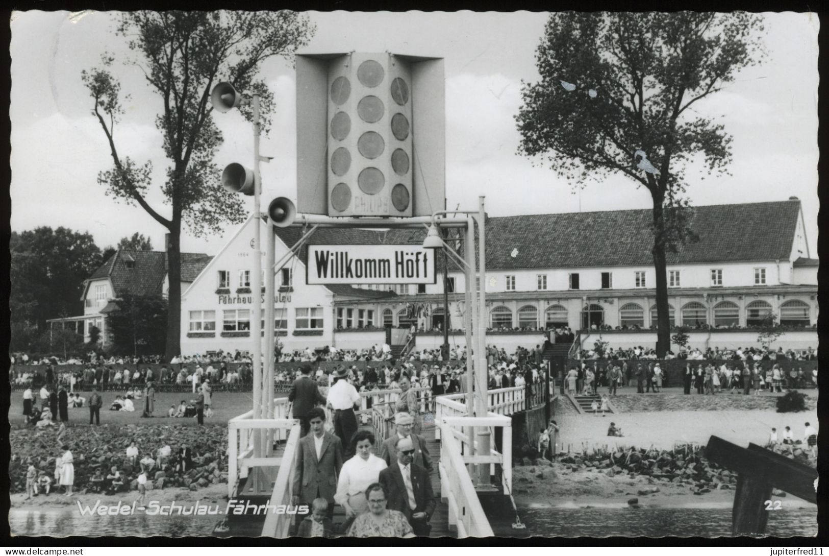 (B3581) AK Wedel-Schulau, Fährhaus 1963 - Wedel