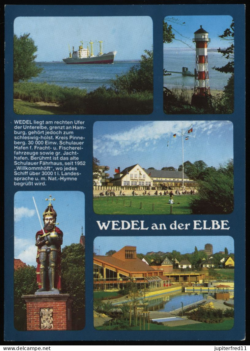 (B3595) AK Wedel An Der Elbe - Wedel