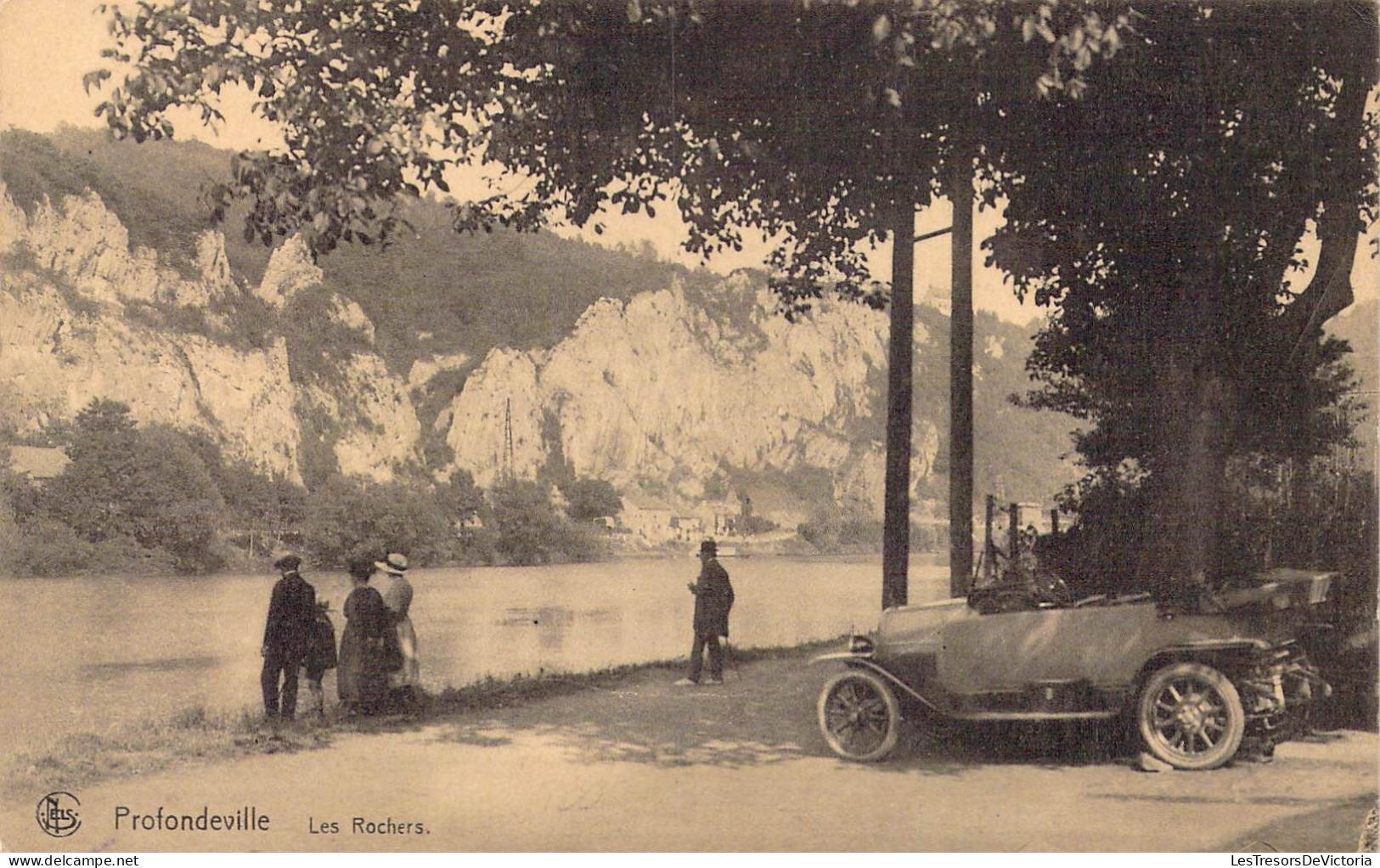 BELGIQUE - Profondeville - Les Rochers - Carte Postale Ancienne - Profondeville